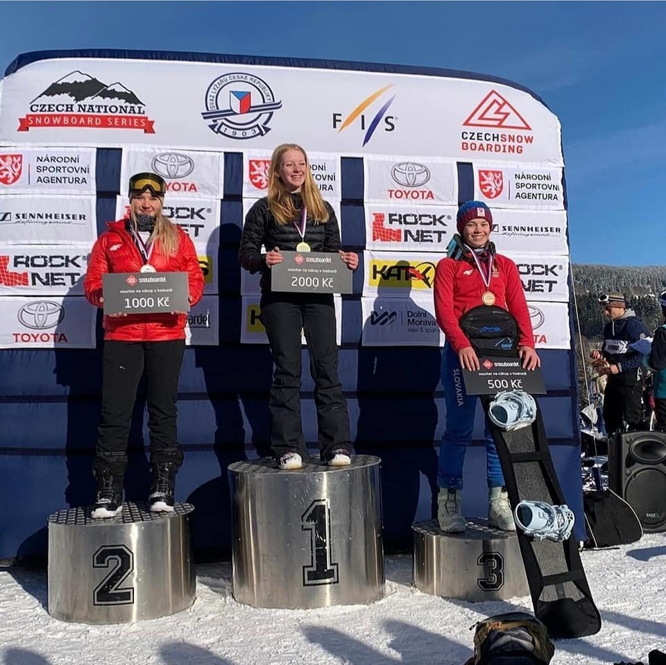 Snowboardistka Pitoňáková dvakrát na stupni víťazov