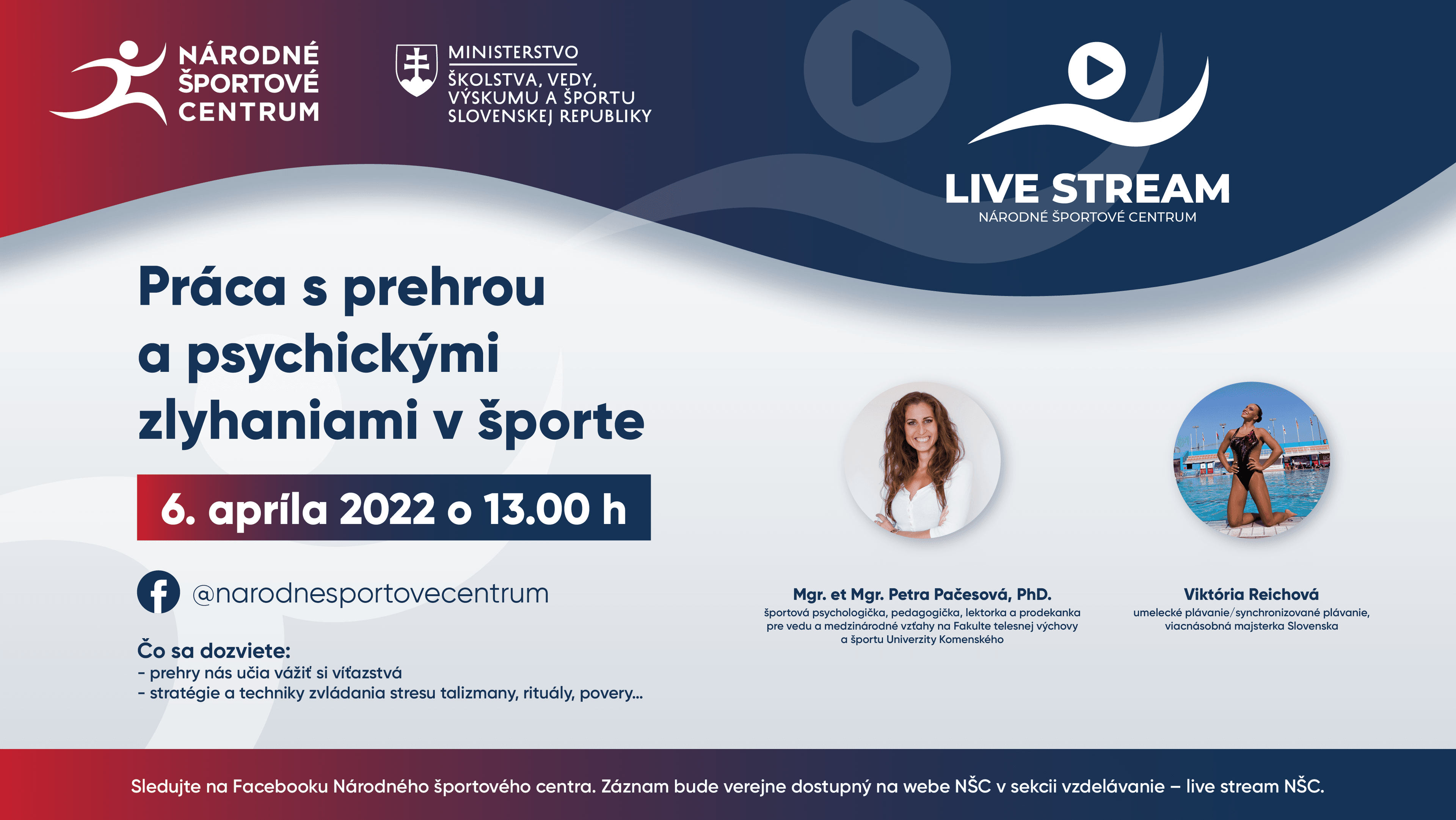 Blíži sa náš stream: Práca s prehrou a psychickými zlyhaniami v športe