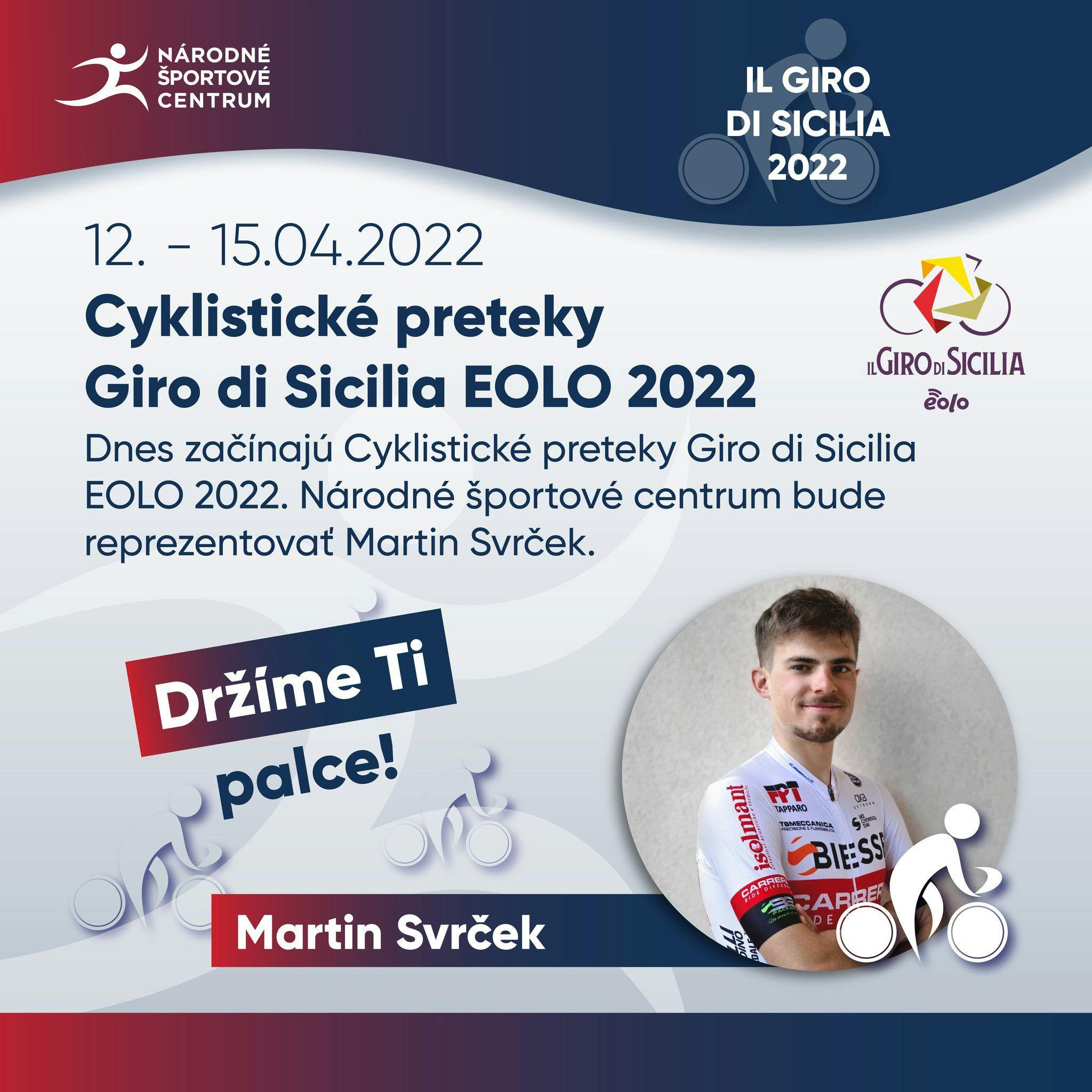 Dnes začínajú Cyklistické preteky Giro di Sicilia