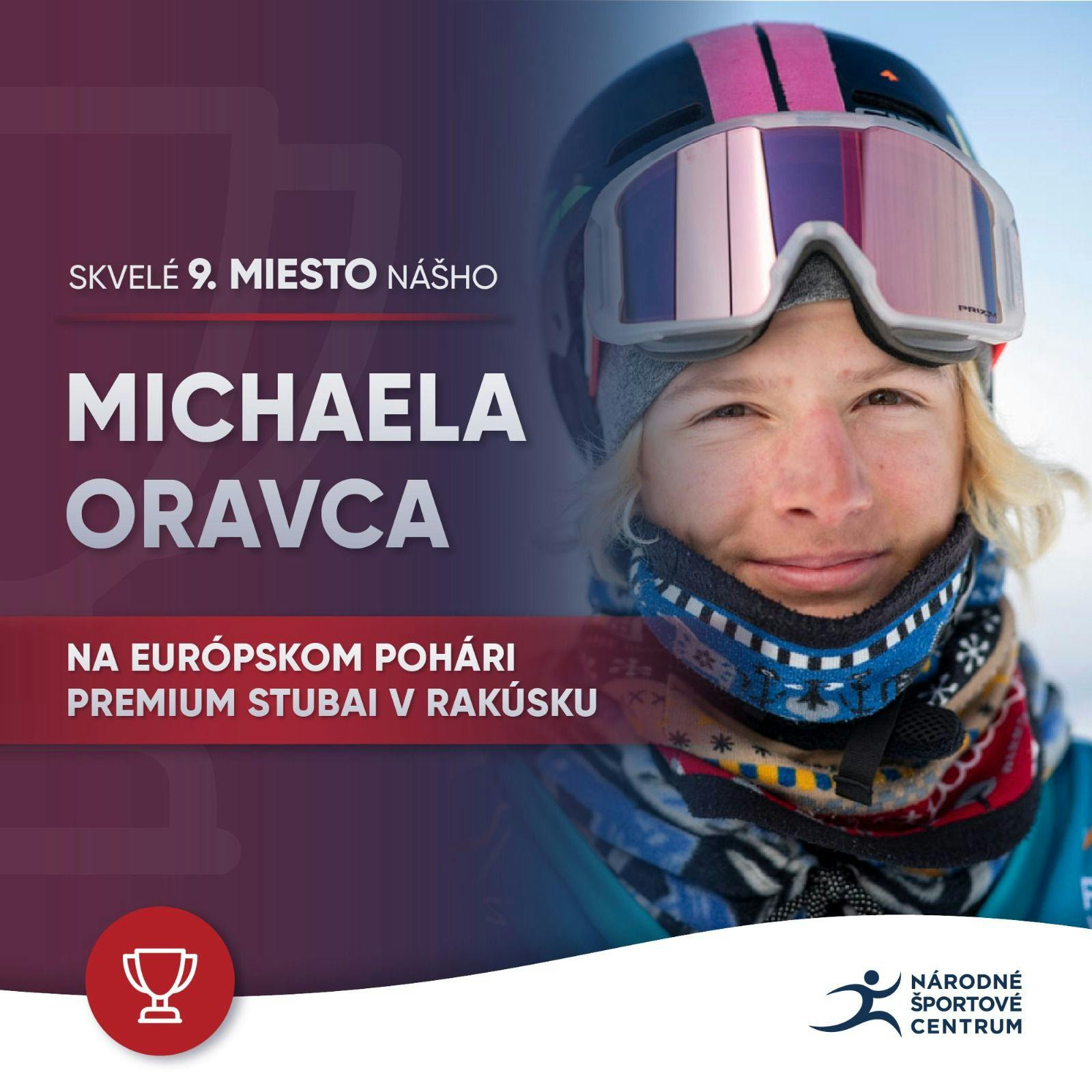 Michael Oravec získal 9. miesto na Európskom pohári premium