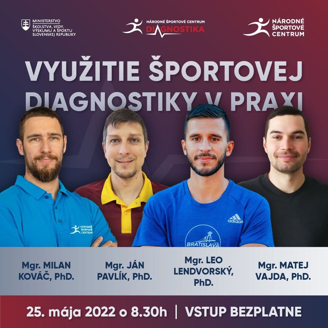 Pozývame vás na konferenciu "Využitie športovej diagnostiky v praxi"