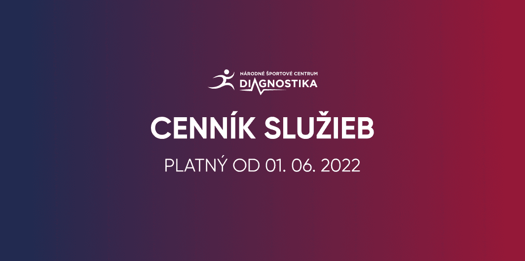 Cenník služieb diagnostiky