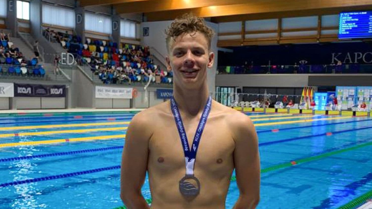 Bence vyplával 2. miesto